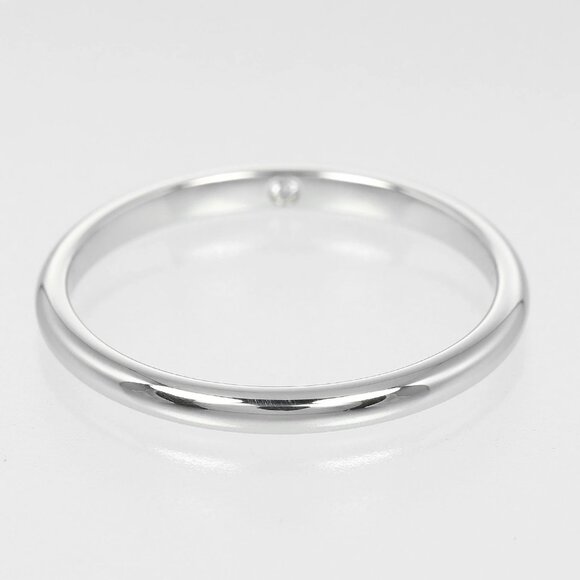 Chaumet Eternal de Chaumet Ring 0.1" band Pt950Platinum/diamond #9.5(US Si... - Picture 8 of 10